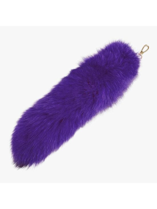 Accessories - Women's Purple Pendant Cosplay Costume Halloween Furry Tails Keychain Handbag